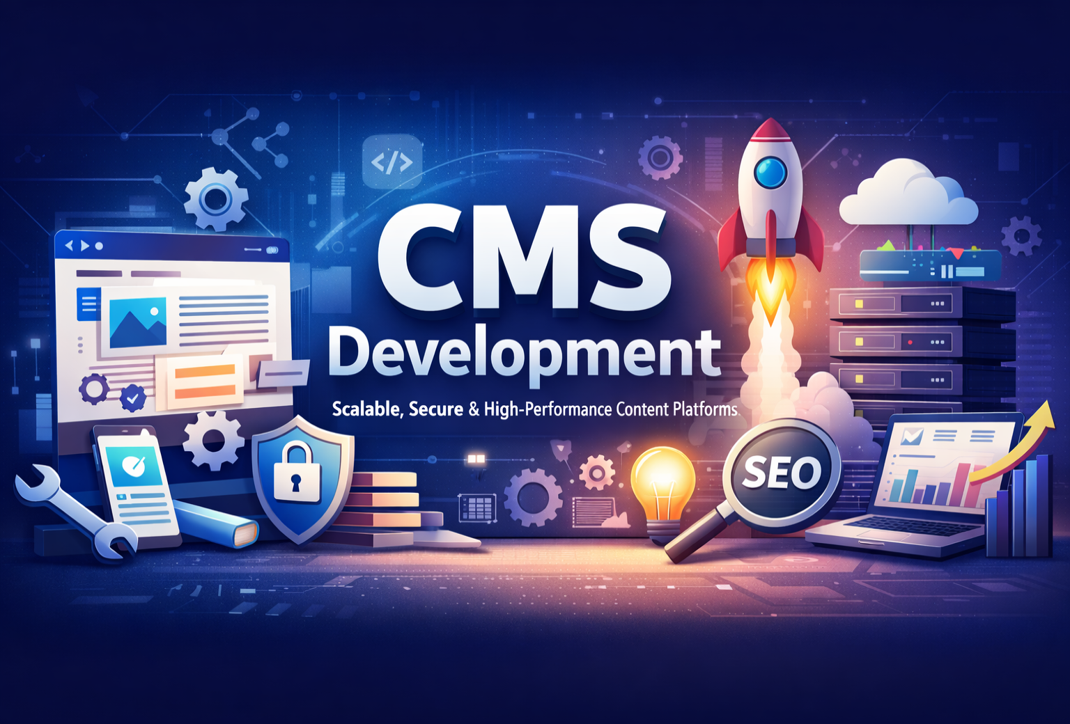 Custom Content Management System (CMS) Development